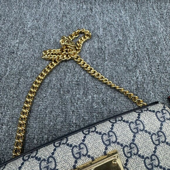 GUCCI Padlock Canvas Shoulder Bag lux429-102125 - Picture 15 of 16